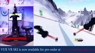 VUE VR-Skiing In VR World With HTC Vive in VUE VR Skiing Simulator