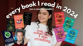 A year in books...every book I read in 2024!!!