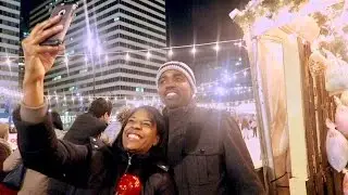 DATE NIGHT ICE SKATING IN THE CITY... #102 | OUR FAMILY DIARY