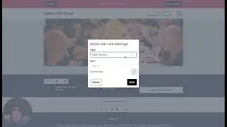How to Add Action Bar Links to Your Event Landing Page