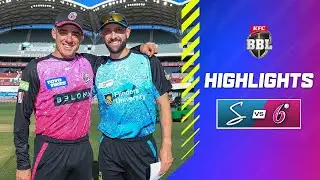 Adelaide Strikers v Sydney Sixers Match Highlights | 