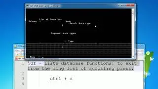 PostgreSQL - SQL Shell - Exist from scrolling