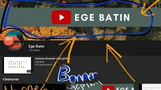 youtube kanal (banner)resmi nasıl yapılır