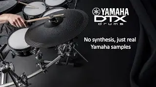 Are the samples in the DTX sampled from real Yamaha Kits?
