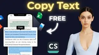 How To Copy Text From CamScanner PDF