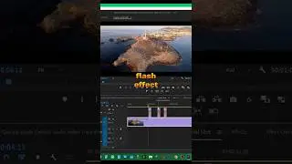 Flicker Effect in Premiere Pro 🔥 #videoediting
