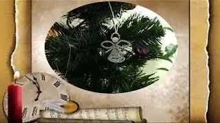DIY Ангел на елочку