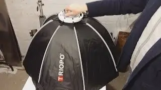 TRIOPO - octabox 90 cm/ Unpacking - light test/ Pros and cons.