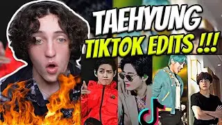 V (Kim Taehyung) TikTok Compilation | BTS TikTok Edits Reaction !!!🔥
