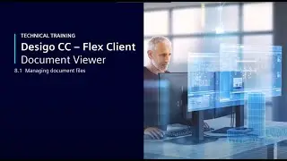 Desigo CC Flex Client – Dokumentanzeige