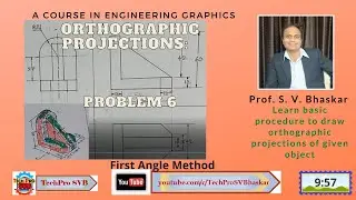 Orthographic Projections Problem 6
