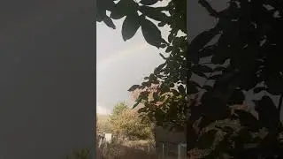 Веселка над Україною. Rainbow over Ukraine.#shortsvideo #shorts #радуга #украина #rainbow #ukraine