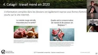 Assemblée Sectorielle Viande Bovine - Celagri - Observatoire filières Agricoles (3/4)