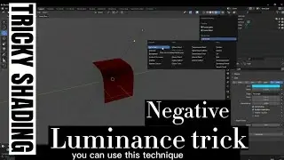Negative shading with Blender | Concentrated shadowing.
