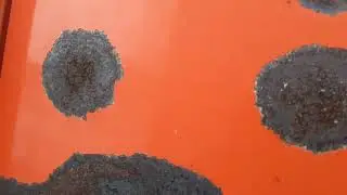 Капот камаза после 3х лет эксплуатации..