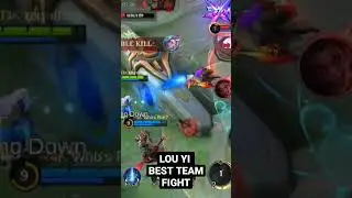 Lou Yi Takes Control: Epic Team Fight Highlights #mlbb #shorts #louyi
