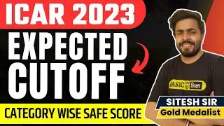 ICAR Expected Cutoff 2023 | ICAR Expected Cutoff Marks | ICAR Counselling Process 2023 | ICAR cutoff