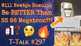 Will NEWAGE Romulus Be BETTER Than Studio Series 86 Megatron?!? (T-Talk #297) #transformerspodcast