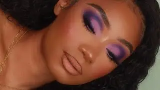 Matte Purple Makeup Look | MakeupTiffanyJ