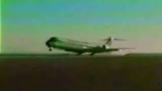 MD 80 Hard Landing Crash