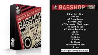 SAMPLE PACK: Basshop (Royalty Free): Future Beats/ Glitch/ Neuro/ Drum and Bass/ Hip-Hop