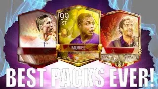 Fifa 17 Mobile - Top 5 (Best Packs Ever) PT: 1 Most Insane Pack Luck Ever!!!