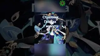 СТРАННИК ГАЙД ЗА 1 МИНУТУ. Genshin Impact #геншин  #геншинимпакт