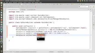 [Integration] Execute SQL with Camel