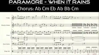 HOW TO PLAY Paramore - When It Rains