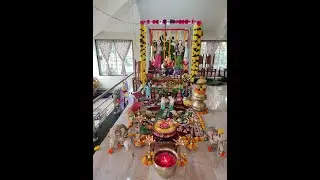 Gauri Ganapati Decoration. Mahalaxmi Decoration 2021. YB Techno DIY