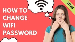 How to change WiFi Password (2023)
