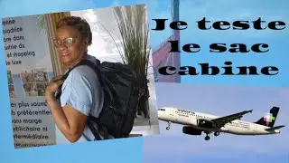JE TESTE LE SAC CABINE #amazon