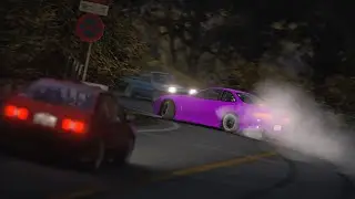 Toyota Soarer Touge Drifting W/Traffic