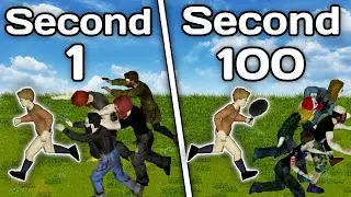 I Survived 100 Seconds In Project Zomboid