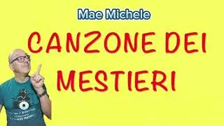 LA CANZONE DEI MESTIERI canzone per bambini 🆕️