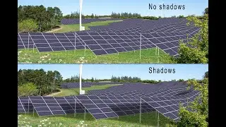 Create soft SketchUp shadows and use them in windPRO Photomontage