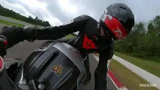 Aprilia RSV4 1:40 lapping at CTMP (Mosport)