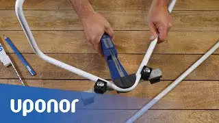Az ötrétegű cső tökéletes hajlítása: Uni Pipe PLUS 16-32 mm-es hajlítófogóval