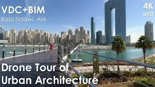 Drone Tour of Urban Architecture