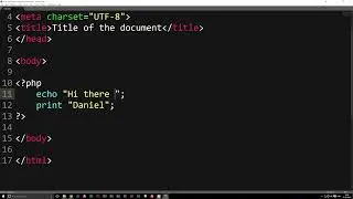 3  Output In Browser Using PHP   PHP Tutorial   Learn PHP Programming   PHP for Beginners 2