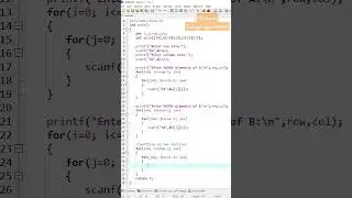 C Program to Add Two Matrices Using Multi-dimensional Arrays