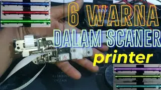 SCANER print bekas bisa buat lampu hias,