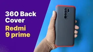 360 Back cover for Redmi 9 prime