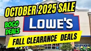 Lowes End of October 2025 Month End Tool Clearance Sale 