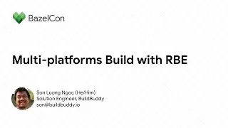 Multi-platforms Build with Remote Build Execution