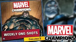 Marvel Champions Week 5 One-Shot Challenge Mode - Angel vs Expert Apocalypse!