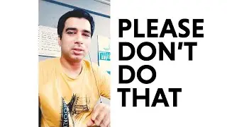 Random Request From RSL Tutor Family - پلیز ایسے مت کیا کرو - Imran Syed