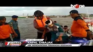 Proses Evakuasi Delapan ABK KM Mina Sejati yang Dibajak
