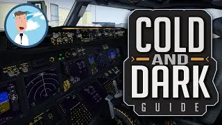 X-plane 11 - Tutorial - ✈️Cold And Dark ZIBO 737-800✈️ - How to power your aircraft?