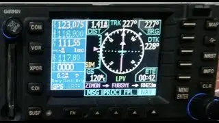 Garmin GNS480 - Glide Path Options